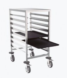 CARRO BANDEJERO BAJO 8 BANDEJAS 600x400